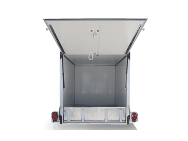 Fourgon 1 essieu HKT avec surface rabaissable