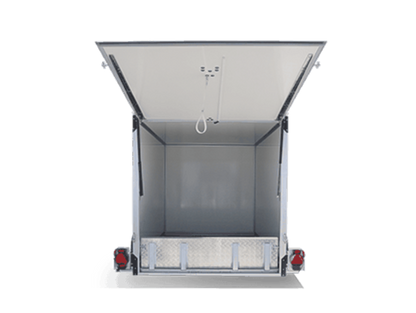 Fourgon 1 essieu HKT avec surface rabaissable